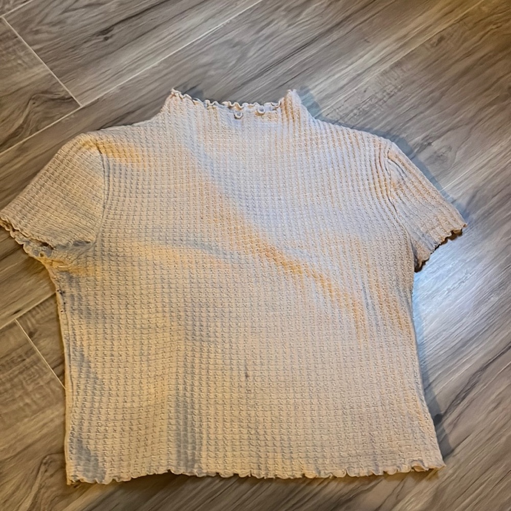 Plain white cop top